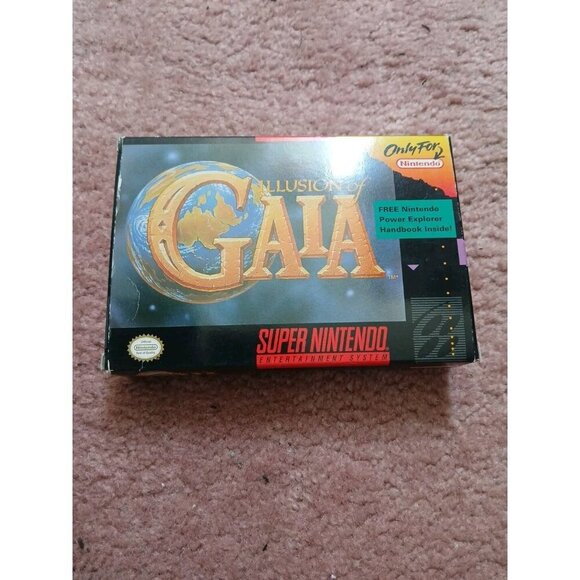 Other - Illusion of Gaia (Super Nintendo SNES, 1994) Complete CIB ADULT OWNED WOW CLEAN!